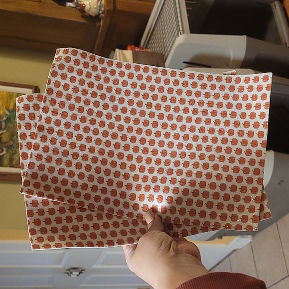 2 Pumpkin Patch and 2 Glitter Sheets - Picture 2 of 5